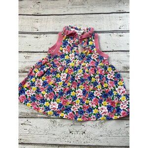 Ralph Lauren Pink and Blue Floral Kids Dress